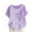 Green-04, variant on Womens Short Sleeve Textured Tops Crewneck Knit Solid Loose Casual Basic T Shirts Tee Blouses