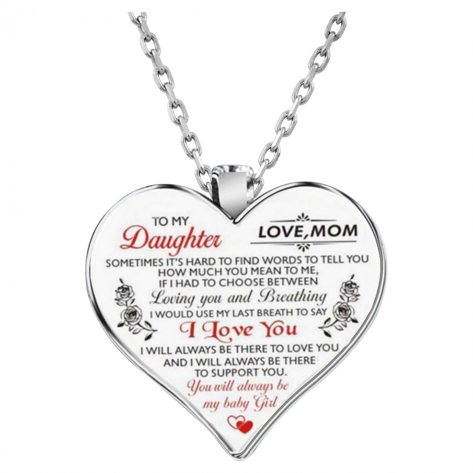 Clearance! EQWLJWE Inspiration Necklace Gifts for Daughter Christmas
