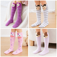 thumbnail image 7 of 6 Pairs Girls Knee High Socks Soft Cotton Boot Socks Cute Animal School Socks for Toddlers & Little Girls 3-12 Years, 7 of 7