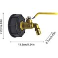 thumbnail image 2 of Ibc Outlet Water Tap Ibc Tank Adapter Tank Water Tap For Garden Irrigation, 2 of 5