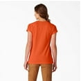 thumbnail image 2 of Dickies Women's Cooling Short Sleeve Pocket T-Shirt, Bright Orange, M, 2 of 5