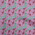 thumbnail image 1 of oneOone Cotton Poplin Twill Pink Fabric Asian Japanese Koi Fish Sewing Craft Projects Fabric Prints By Yard 56 Inch Wide, 1 of 4