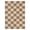 Brown, variant on HIWEAVER Brown/Black 2' x 8' Easy Jute Runner for Kitchen Non Slip Stain Resistant Checkered Indoor Outdoor Throw Carpet Non Shedding Modern Geometric Mat for Hallway Outdoor Patio Rug