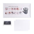 thumbnail image 1 of 1PC Growth Record Photo Frame Fingerprint Dispaly Holder Creative Pictures Frame for Baby Infant White, 1 of 7