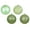 Celadon, variant on Vickerman 1" Emerald Green 4-Finish Plastic Ball Ornament Assortment, 2 Boxes of 18