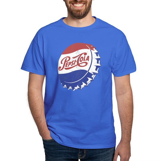 CafePress - Pepsi T Shirt - Men's Classic Cotton T-Shirts