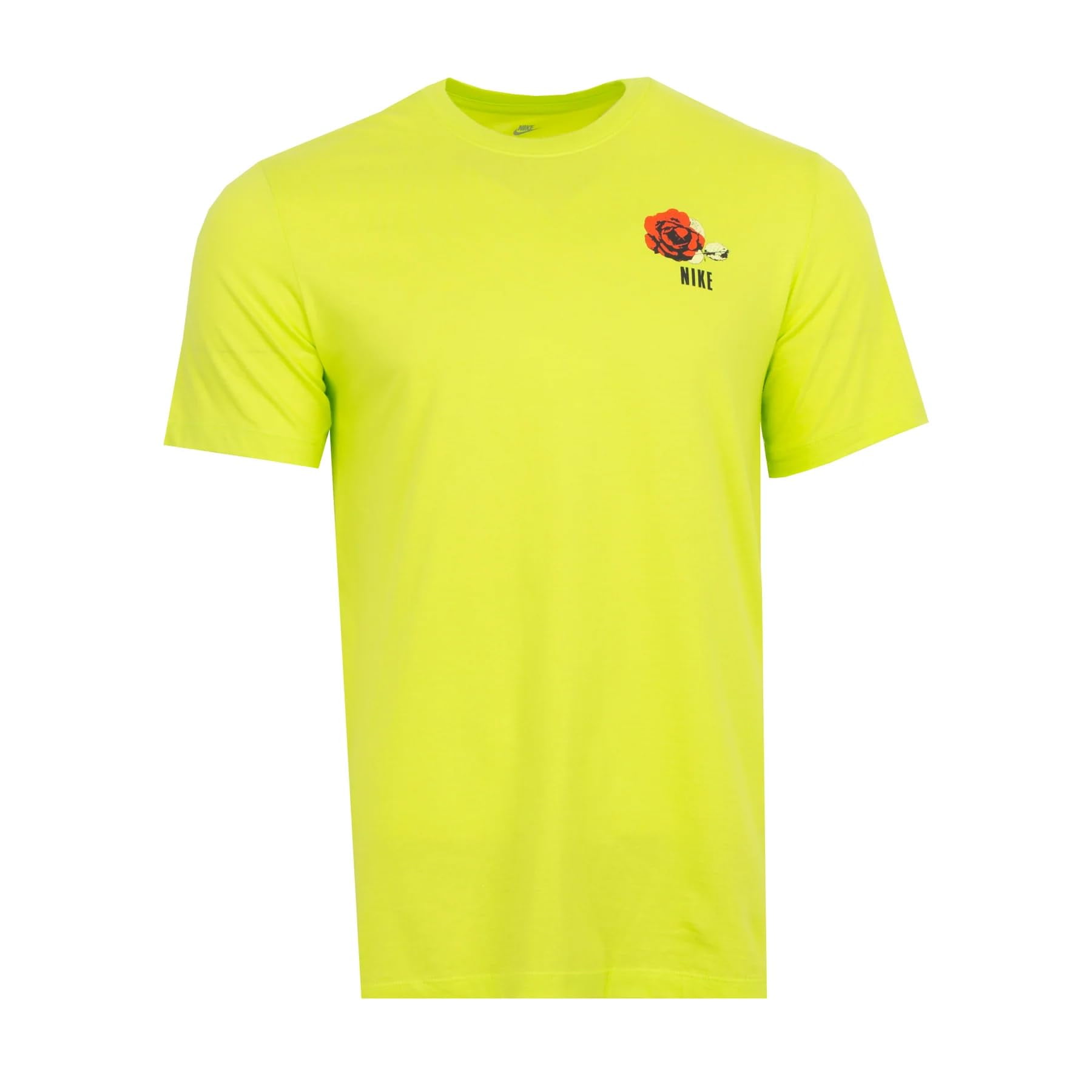 pink yellow nike shirt