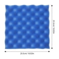 thumbnail image 2 of SWETRACE 12Pcs Soundproof Insulation Blue Polyurethane Background Noise Control for KTV, 2 of 5