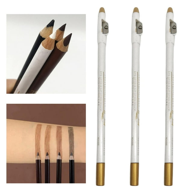 3 Pcs Outil pour Ligne de Cheveux pour Faire des Arches Blanc