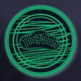 thumbnail image 3 of CafePress - Play Doh Logo Green T Shirt - Women's V-Neck Dark T-Shirt, 3 of 4