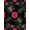 Black Pink Gold, Pattern 1, variant on ODIKA Record Album Vinyl Nostalgic Notes Concentric Disc Cd Shaped Stain Resistant Low Profile for Dorm Room, Small Living Apartment