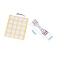 thumbnail image 3 of 200 UNIDS Pegatinas de Espuma de Doble Cara Adhesiva Pegamento Puntos Decoración Del Hogar Titular Base de Cinta Fija Pasta de papel accesorios, 3 of 5