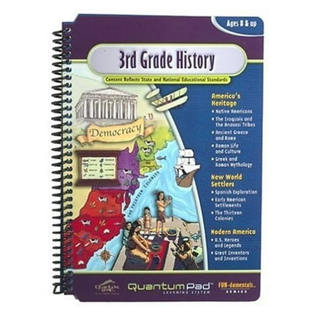 quantum pad library: 3rd grade leappad book: history/geography
