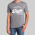 thumbnail image 2 of Mens Tshirt Ladies Promoted To Daddy 2023 Funny Sarcastic Saying Humor Joke T Shirt Mens Summer Shirts Grey M, 2 of 4
