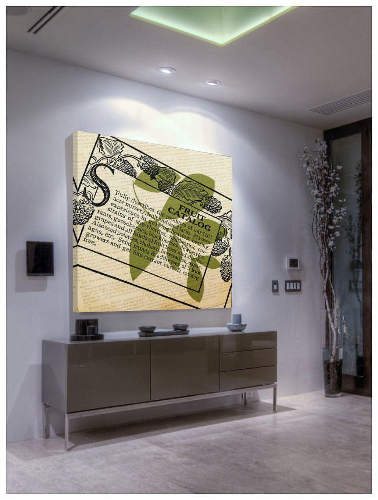 "Going Green 8" Painting Print on Canvas