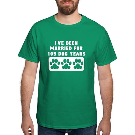 CafePress – 15Th Anniversary Dog Years T Shirt – Men s Classic Graphic Cotton T-Shirt