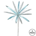 thumbnail image 3 of Vickerman Fleurs Artificielles en Velours Papyrus, 24 Pouces, Bleu, 3 Pcs, 3 of 3