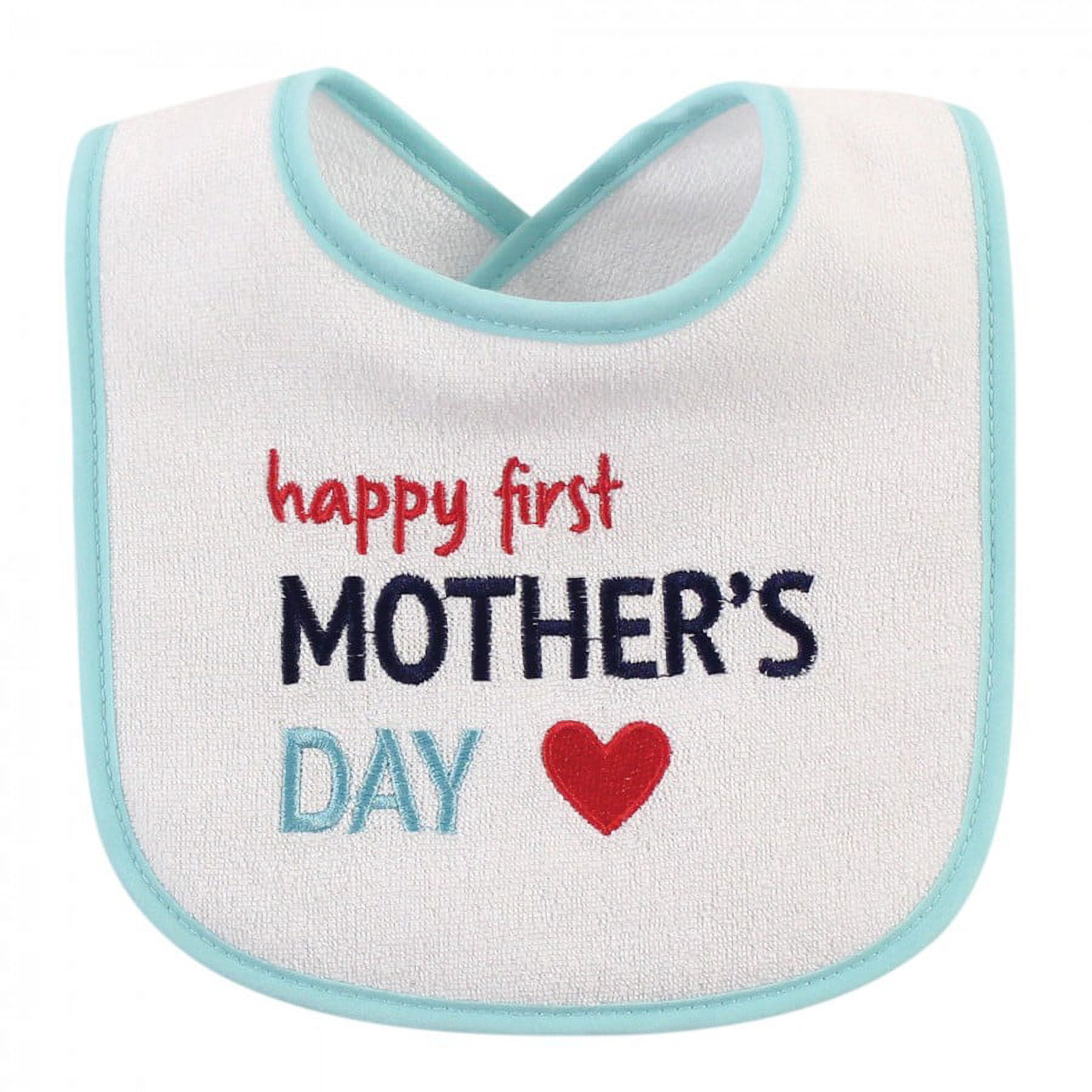 Hudson Baby Infant Cotton Terry Drooler Bibs with Fiber Filling 12pk, Holiday Baby, One Size