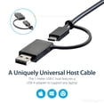 thumbnail image 3 of Estación de acoplamiento StarTech.com USB-C/ USB-A Hybrid para MacBook, 3 of 8