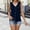 Navy, variant on Women's Tops Sleeveless Solid Color Under $10 Spring And Summer Fashion V-neck Sleeveless Shirt Top