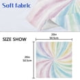 thumbnail image 5 of Napkin Satin Napkin 20*20Inchx1 Kitchen Towel Dinner Plate Towel Decorative Towel Napkin Tea Towel Suitable For Kitchen Table Colorful Beauty Vortex, 5 of 8