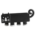 thumbnail image 4 of jifeng Cartoon Cat Statue Entrance Key Bowl Modern Animal Sculpture Home Decoration Black, 4 of 9