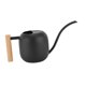 thumbnail image 5 of Jarra para regar flores con aspersor, 1200 ml, decoración única, hervidor de agua para colgantes de bonsái de mesa Negro, 5 of 8