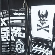 Niepce Inc Streetwear Fashion Hoodie Jacket Zip Up Graphic Men Sweatshirt