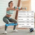 thumbnail image 5 of Fitness Bands [Set of 5] 5 Level Resistance Bands, 100% Latex Fitness Bands Resistance Bands with German Exercise Instructions and Carrying Bag, Gymna, 5 of 5