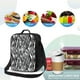 thumbnail image 4 of Disketp Zebra Bolsa Térmica Estampada para Almuerzo, Lonchera para Hombres y Mujeres Adultos, 4 of 7