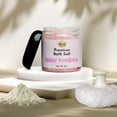 thumbnail image 2 of Baby Powder Salt Scrub - 8oz Detox Bath Salt Body Scrub, Great as a Face Scrub & Exfoliating Body Scrub for Acne Scars, Stretch Marks, Foot Scrub, Great Gifts For Women - Falls River Soap Company, 2 of 7