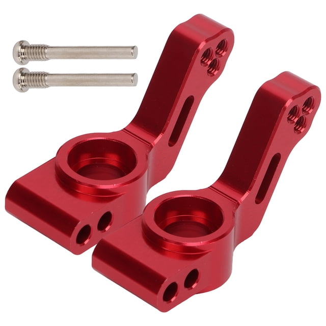 Coupe de Direction d'Essieu Arrière, Pratique Installer le Porte-Essieu Arrière RC Réduire la Friction avec Vis pour Rouge