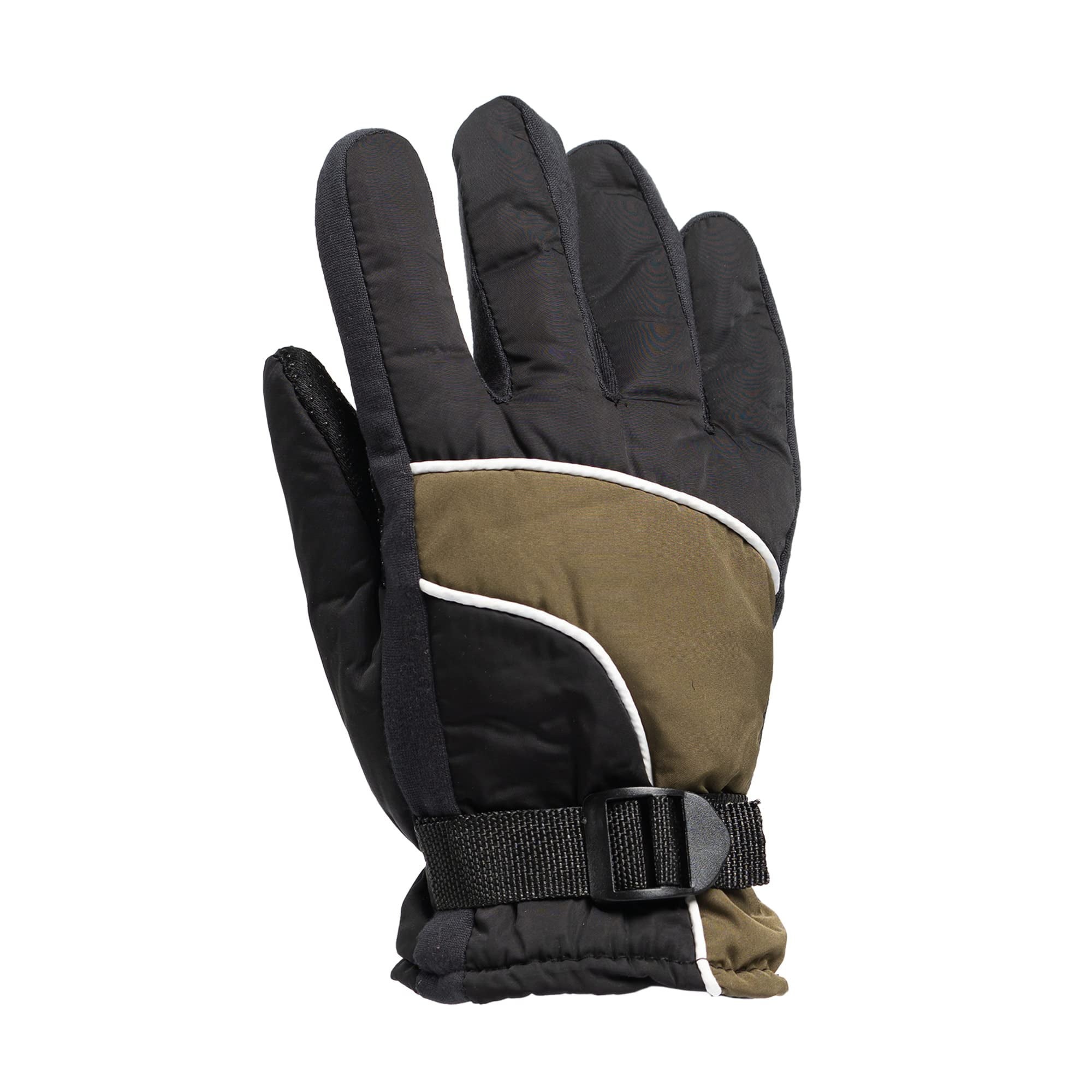 Yacht & Smith Kids Ski Glove, Fleece Lined Water Resistant Bulk Kids Winter Gloves (24 Pack Assorted)