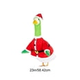 thumbnail image 3 of Cififendec Christmas Porch Goose Outfit, Seasonal Printed Costume for 23" Front Yard Goose Figurine Styling & Holiday Patio Festive Decoration Layout, 3 of 5