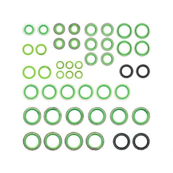 A/C System O-Ring and Gasket Kit - Compatible with 2012 - 2017 Jeep Patriot 2013 2014 2015 2016