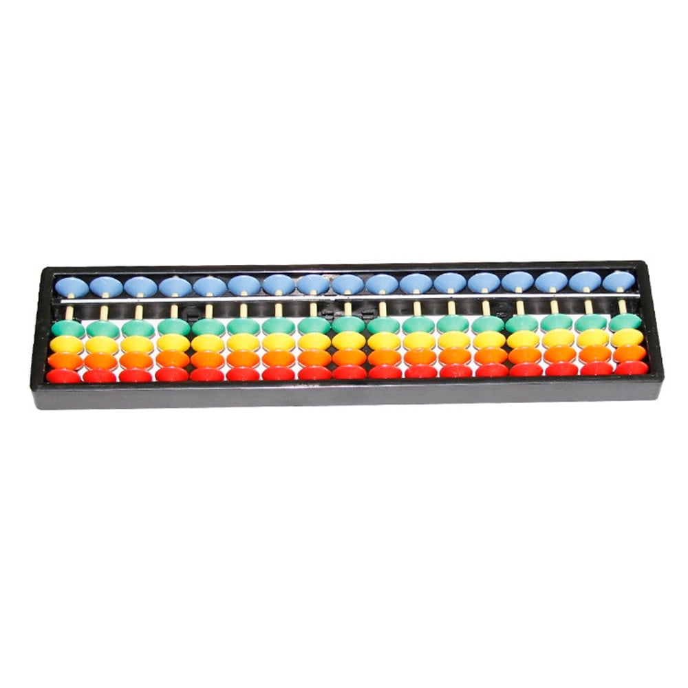 Rods Colorful Beads Learn Abacus Arithmetic Soroban Kid's Calculating Tool Toy 