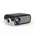 thumbnail image 1 of 240V YG280 Mini Portable LCD Home Theater Projector, HDMI/USB/AV Rich Interfaces 480 x 272 Video Projector with Manul Focus and Remote Control for Mov, 1 of 1