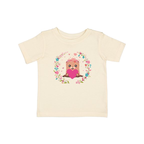 Inktastic Groundhog Day Cute Girls Girls Baby T-Shirt