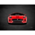 thumbnail image 2 of Rogan, Mark 24x19 Black Ornate Wood Framed with Double Matting Museum Art Print Titled - Jaguar F-Type Front, 2 of 4