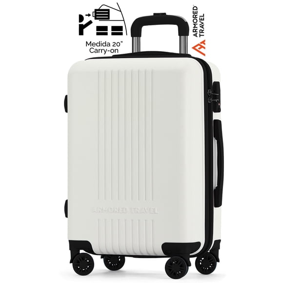 Maleta de viaje Carry-on de mano cabina 20” 10 kg ABS doble calibre candado de alta seguridad TSA LOCK Armored Travel