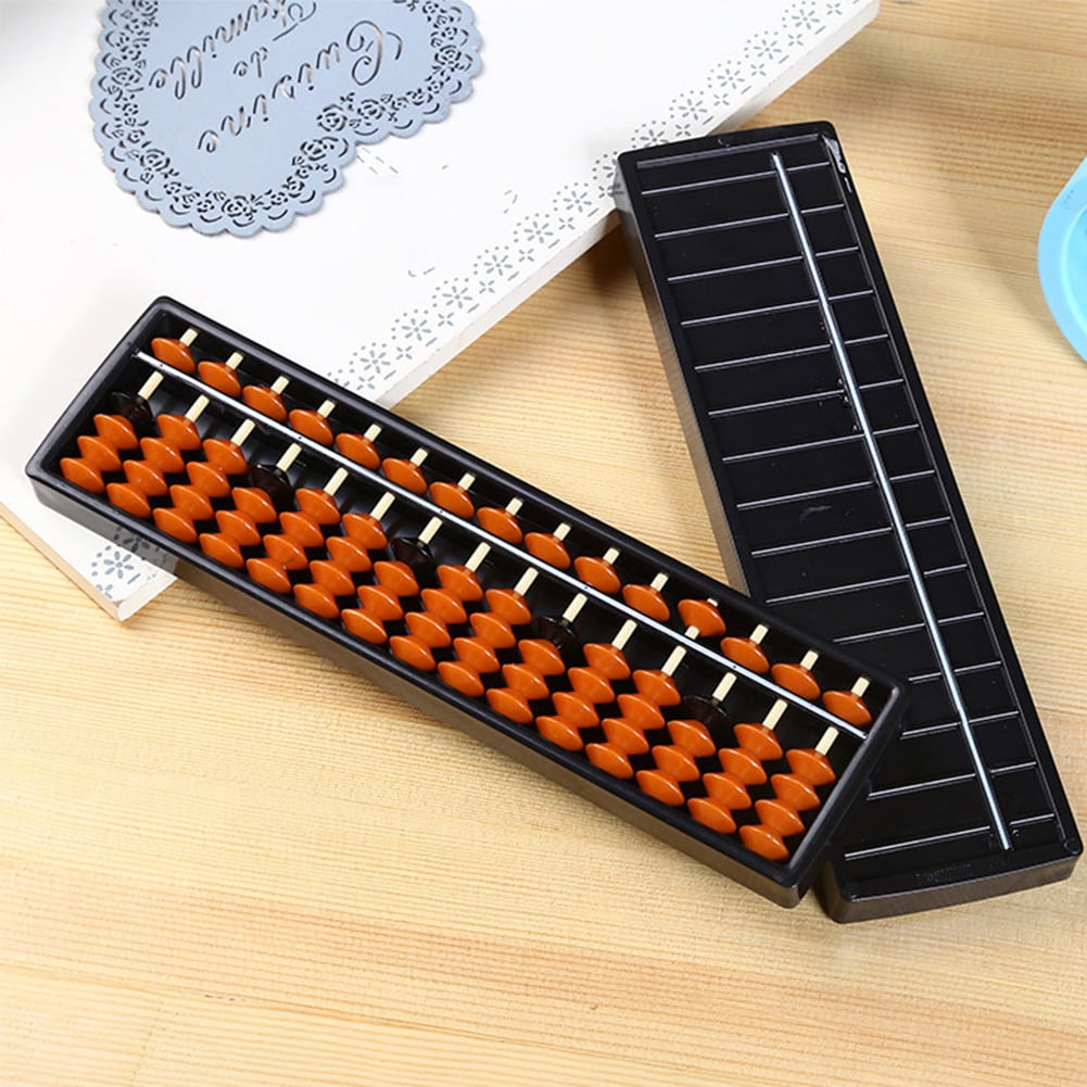 2pcs 7 chiffres abacus soroban école bureau calculer outil enfants jouet