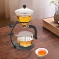 thumbnail image 4 of Modern Glass Tea Set Semi-Automatic Drip Pot for Tea Coffee, 4 of 16