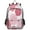 Petal Space, variant on Durable Nylon Flip-Top Student Backpack with Reflective Strips – Multi-layer Design 17L School Bag for Aged 6-12 ,2d Cartoon Effect