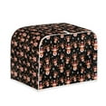 thumbnail image 2 of ZUXONGSY Elk Christmas Toster Cover 2 Slice Toaster Oven Covers Wide Slot Universal Size Microwave Oven Dustproof Cover Easy to Install Kitchen Bakeware Protector, 2 of 7