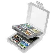 Insten 5-Pack Game Card Case Storage Box 16-in-1 For Nintendo NEW 3DS / 3DS / DS / DS Lite / DSi / DSi LL / XL - White