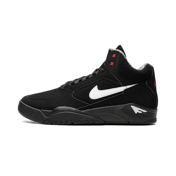 NIKE MENS Air Flight Lite Mid "Black White Varsity Red" dq7687 003 from Stadium Goods