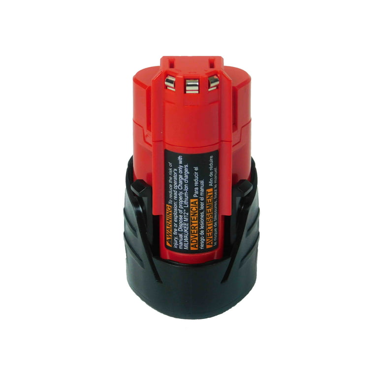 Milwaukee M12 12-Volt Lithium-Ion 2.0 Ah Compact Battery Pack 48-11-2420 -  The Home Depot