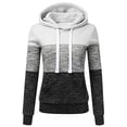 thumbnail image 1 of WEAIXIMIUNG Sweat à Capuche Décontracté pour Femmes Saint-Valentin Patchwork Blouse à Capuche Pull Tops, 1 of 3