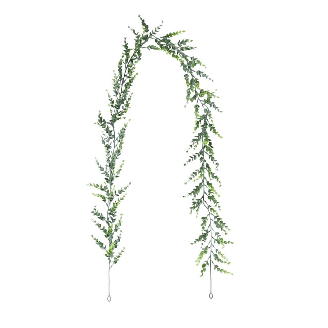 Christmas Table Decor 178Cm/70.08In Fake Plants Indoor Table Decor Green Hanging Vines Decor