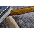 thumbnail image 2 of Mateos Shag Polyester Gray And Gold 8' X 10' Area Rugs MS18810, 2 of 3